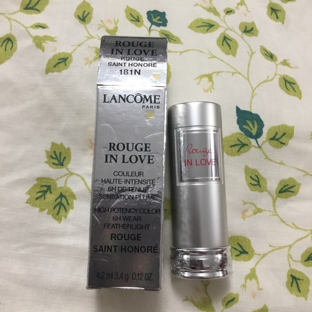 Lancome Rouge Rouge Saint Honore 181N Lipstick unused